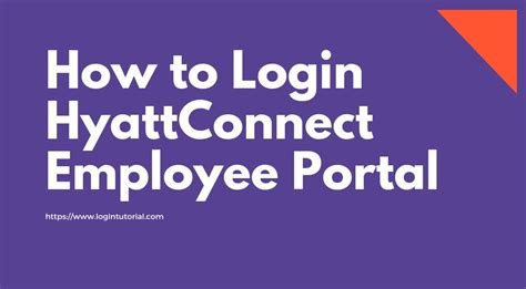 hyattconnect login employee